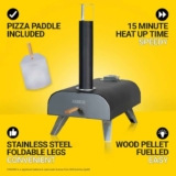 Zanussi Wood Pellet Pizza Oven Paddle & Cover Clubcard Price Delivered Sold and sent by Electrical Shop