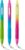 Zebra Pen Z-GRIP Soft Touch Black Ink Ballpoint Pens 3pk – 1.0mm Medium Point Retractable Pens