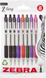 Zebra Pen Z-Grip 8pk Assorted