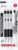 Zebra Pen Z-Grip Mechanical Pencils – Fine Tip Refillable, Retractable Pencil with Eraser and Comfort Grip – 0.5mm, White Barrel, 3 Pack