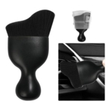 Ziciner Car Detailing Brush Curved Soft Bristles for Interior Cleaning