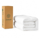 Zinus Cooling Bamboo Fibre Single Bed Mattress Topper, 5 cm, 90 x 190 cm