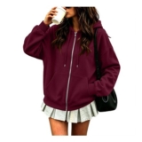 Zip up Hoodies for Women UK – Oversized Fleece Jackets