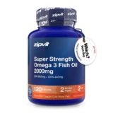 Zipvit Omega 3 Fish Oil 2000mg – EPA 660mg DHA 440mg – 120 Softgel – Sold by Zipvit / FBA