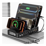 Zobirez 320W GaN5 Charging Station, 10-Port USB-C PD