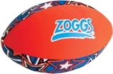 Zoggs Kids Safe Neoprene Aqua Ball for All Ages – Orange/Blue with Star Print Pool Game