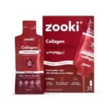 Zooki Marine Collagen 11,000mg, Sour Cherry Flavour – 14×18.5ml Liquid Sachets