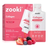 Zooki Marine Collagen 5,000mg Liquid Sachets Berry – £13.43 S&S Voucher