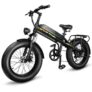ZoulaGlide S5 Fat Tire E-Bike 250W Motor, 36V 10Ah Battery, Front Suspension & 7-Speed Gears (Welcome offer – via app)