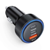 Zuanql 3-Port 93W (Combined Output) Car Charger – PD 3.0, QC 3.0 Sold By Shunhaikeji / FBA