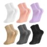 Zuimei 6 Pairs Non Slip Cotton Socks