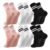 Zuimei Non-Slip Grip Socks for Pilates/Yoga UK 5-8 6 Pairs