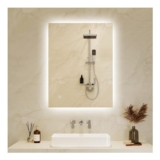 Zurehome LED Bathroom Mirror 50x60cm with 3-Color Dimmer and Memory