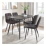 Zurich Marble Effect Dining Table Set 5pcs