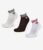 adidas Ankle 3 Pack Unisex Socks, Size 6.5-8 & 8.5-10