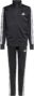 adidas Girls 3 Stripes Zip Tracksuit