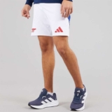 adidas Mens AFC Arsenal FC 24/25 Authentic Home Shorts White/Victory Blue – Size XS-2XL