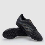 adidas Mens Copa Pure 2 Club TF Astro Football Boots Core Black/Carbon/Gold Metallic