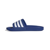 adidas Unisex Adilette Noshower Slides, Royal blue White – Size 11UK