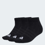 adidas Unisex Cushioned Essentials Low Cut Socks 3 Pair Pack Socks – 5-6 years