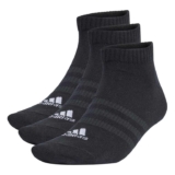 adidas Unisex Kids Thin and Light Sportswear Low-Cut Socks 3 Pairs – 7-8 Years