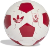 adidas Unisex Liverpool Fc Away Mini Recreation Ball, white/Strawberry Red, 1
