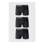 boohooMAN 3 Pack Man Dash mid Length Trunks
