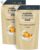 by Amazon Almond & Orange Shower Gel Refill, 2 x 1000ml