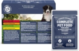 by Amazon Complete Wet Food for Puppies, Meaty Selection in Jelly, 1.2 kg (12 pouches of 100g)