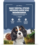 by Amazon – Daily Dental Sticks – Med/Lge Dog, 4x270g (1.08kg)
