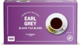 by Amazon Earl Grey Tea Bags, Rainforest Alliance Certified, 100 count – S&S £2.53-£2.83