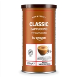 by Amazon Instant Cappuccino Classic, Dark Roast, 200g – Rainforest Alliance Certified – Prime Exclusive