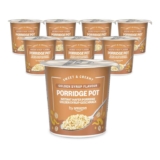 by Amazon Instant Oats Golden Syrup Porridge Pot, 8x55g