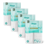 by Amazon Mega Toilet Roll, 3 ply, 24 Rolls, with Coconut Scent, 4 Packs of 6 Rolls, 330 Sheets per Roll