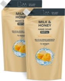 by Amazon Milk & Honey Hand Soap Refill, 2 x 1000ml