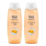 by Amazon Milk & Honey Shower Gel, 2 x 500ml /Sea Salt & Mint Shower Gel, 2 x 500ml/Almond & Orange Shower Cream, 2 x 500ml- S&S £2.46