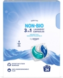 by Amazon Non-Bio Laundry Capsules 3-in-1, 24 Washes