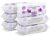 by Amazon Sensitive Baby Wipes, Unscented, 360 Wipes, 6 Pack of 60, Plant-Based Wipes Without Plastic