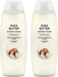 by Amazon Shea Butter Shower Cream, 2 x 500ml