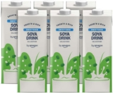 by Amazon Sweetened Soya Drink, 6 x 1L, Vegan, with added vitamins