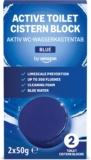 by Amazon Toilet Cistern Block – Blue Blue 1 pack