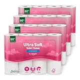 by Amazon Ultra Soft Toilet Tissue, 4-ply, 48 Rolls (£16.54 / £15.62 with S&S) Prime exclusive