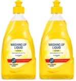 byAmazon Washing Up Liquid, Lemon 500ml (Pack of 2)
