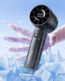 coldSky FY8002 Portable USB-C Rechargeable Handheld Personal Fan ( 4000mAh / 5 Speeds / Upto 12 hours ) Home Life Flagship Store(UK Stock)
