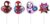 dekora – Marvel Spidey Birthday Candle Set 4 Colourful Cake Candles for Kids Parties Official Spidey and His Amazing Friends Cake Decorations Super Heroe Theme