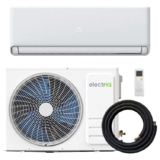 electriQ Easy-Fit 18000 BTU WiFi Smart Wall Mounted Split Air Conditioner with Heat Pump – 4m Pipe Kit Included for DIY Self-Install