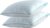 ergonomist Standard Pillows 2 Pack Hotel Quality Hybrid Neck Pillow For Bed Stomach Back Side Sleepers Filled With Shredded Memory Foam Hypoallergenic Soft Breathable Bamboo Fabric