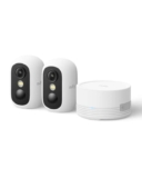 eufy Security Camera Outdoor Wireless, eufyCam C35 2 Pack with HomeBase Mini