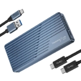 fanxiang 40Gbps M.2 NVMe SSD Enclosure with Cooling Fan, Aluminum NVMe Enclosure LDCEMS /FBA