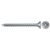 fischer 670086 FPF Power-Fast II 3.5 x 16mm Chipboard Wood Screws, Countersunk Head with Phillips, Fully Threaded, Galvanised 200 Pack